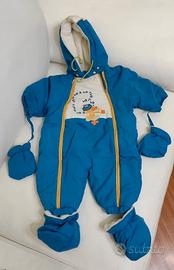 Tuta neve neonato 3 - 6 mesi