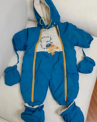 Tuta neve neonato 3 - 6 mesi