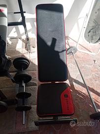 Panca recribabile domyos + bilancere