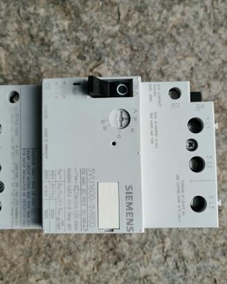 Interruttore protez. motore siemens 3vu1600-1mr00