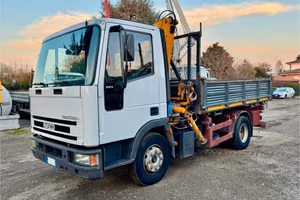 IVECO 100E18K RIBALTABILE + GRU