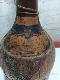 Bottiglia vintage Chianti 1977 "Le Coste"
