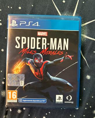 Ps4 spider-man Miles Morales