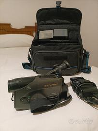 Videocamera Vintage Philips Explorer VHS-C con Cus