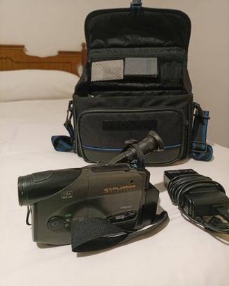 Videocamera Vintage Philips Explorer VHS-C con Cus