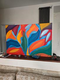 quadro acrilico su tela