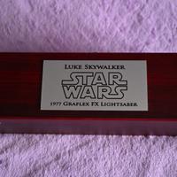 Luke Skywalker original 1977 GRAFLEX lightsaber