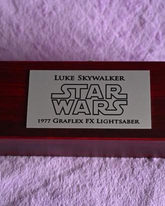 Luke Skywalker original 1977 GRAFLEX lightsaber
