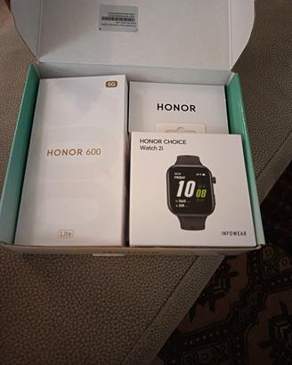 Honor 600 lite + smartwatch 