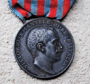 Medaglia per Guerra Italo-Turca 1911-12 in Argento