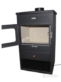 Stufa a legna NUOVA 12kw”299,00 euro