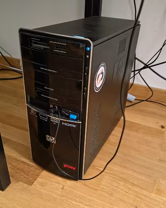PC fisso i3-12100F, RX 570, 16GB DDR5, SSD 500GB