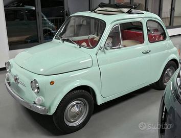 Fiat 500F uniproprietario Libretto e targhe origin