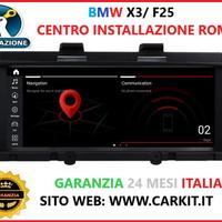 Autoradio navigatore BMW X3 F25 CIC NBT