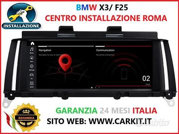 Autoradio navigatore BMW X3 F25 CIC NBT