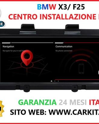 Autoradio navigatore BMW X3 F25 CIC NBT