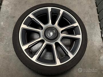 Set 4 Cerchi Abarth 17" + Gomme Estive seminuove