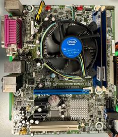 Scheda madre Intel DH61BE + i5 2400 + 8 gb ram