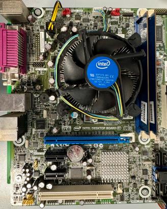 Scheda madre Intel DH61BE + i5 2400 + 8 gb ram