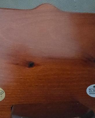 Calendario legno e acciaio 