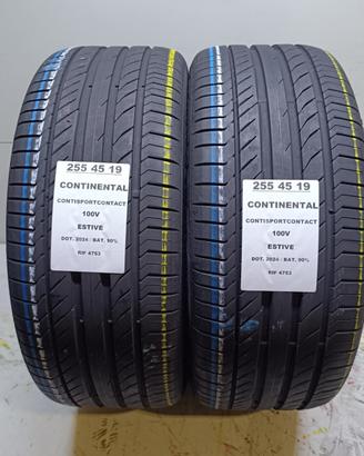 2 GOMME 255 45 19 CONTINENTAL 2024 RIF4753