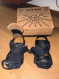 Attacchi snowboard Drake Reload Black L/XL 2023