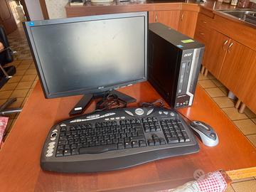 PC ACER Veriton C4630G + Monitor, Tastiera e Mouse