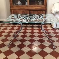 Tavolo Calligaris in cristallo