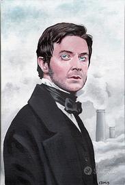 Mr. John Thornton, acrilico su tela 20x30cm