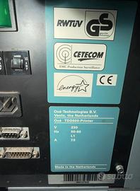 Sistema Stampa Grande Formato Océ TDS600 con Scann