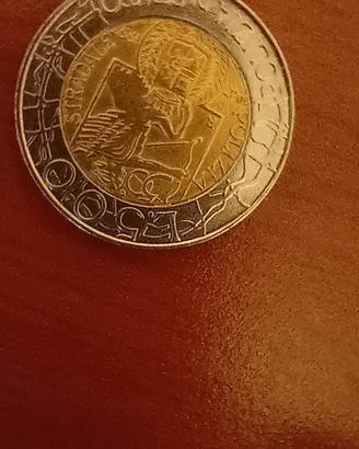 500 lire Anniversario Polizia di Stato