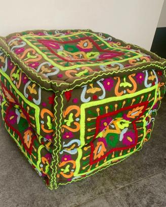 POUF TRAPUNTATO multicolor
