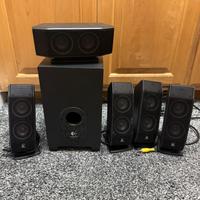 Casse pc 5.1 logitech x-540