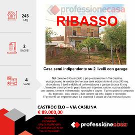Casa semi indipendente su 2 livelli
