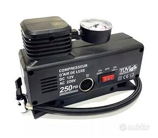 compressore Portatile Ad Aria Con Doppia Alimentaz