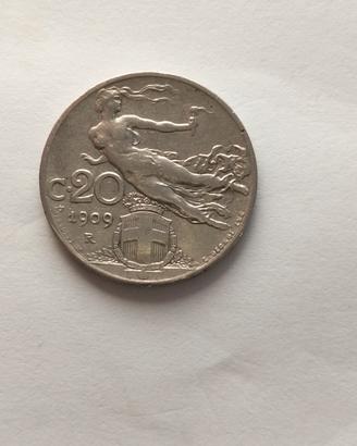 20 centesimi 1909