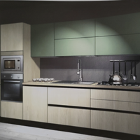 CUCINA GOLA 360cm CON 5 ELETTRODOMESTICI