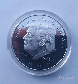 Medaglia Donald Trump-Diametro 40 mm