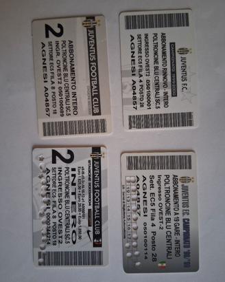 4. Abbonamenti JUVENTUS