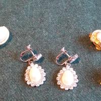 7  PAIA di  ORECCHINI BIJOUX  Vintage