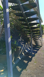 Scala di ferro massiccio