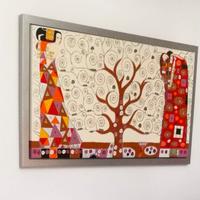 QUADRO ALBERO DELLA VITA CON CERT DI AUTENTICITÀ