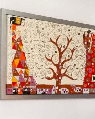 QUADRO ALBERO DELLA VITA CON CERT DI AUTENTICITÀ