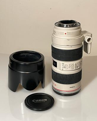 Obiettivo Canon 70/200 f2.8 is
