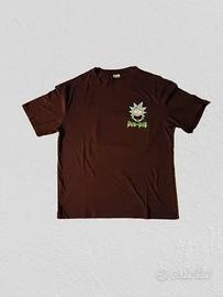 maglietta maniche corte rick and morty