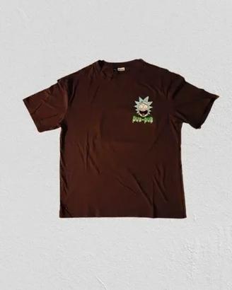 maglietta maniche corte rick and morty