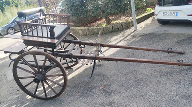 Calesse antico tutto legno