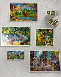 Set 5 Puzzle + 1 Domino Disney