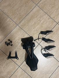 Porta targa e frecce Ducati originali