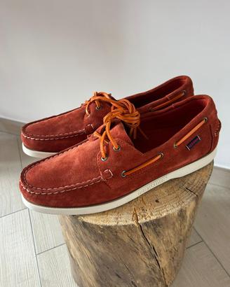 Mocassino Sebago rosso tg 45